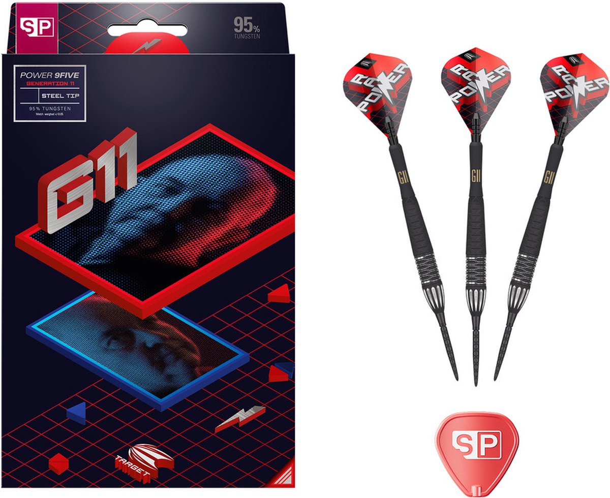 Target Darts Phil Taylor Power 9Five Generation 10 - Steel Targets