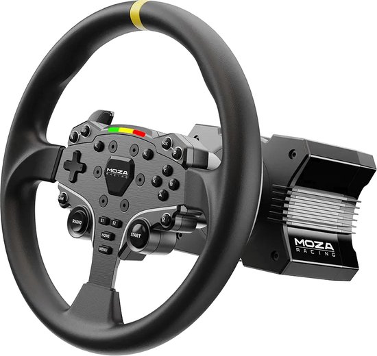 Moza Racing 12-inch Ronde Wheel Mod - Premium Stuurwiel voor ESX Simracing Cockpit van Moza — afbeelding 4