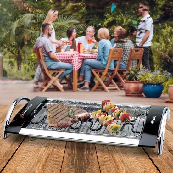Ariete 0732/20 - Churrasco Grill - elektrische barbecue - - Tafel BBQ - Grillrooster 45 x 27 cm - bereik tot 250°c van Ariete — afbeelding 2