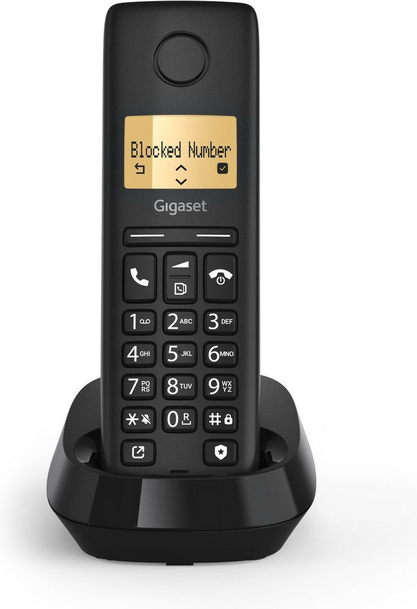 Gigaset PURE 100 Analoge-/DECT-telefoon Nummerherkenning Zwart foto 4