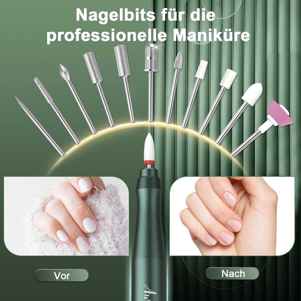 Nagelvijl - Pedicure en Nagelstudio en Persoonlijke doe-het-zelf _smaragdgroen