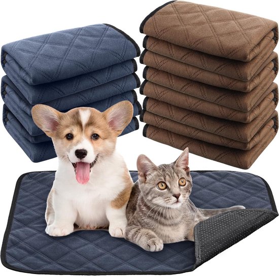 Wasbare hygiënische onderleggers - polarfleece pee-pads voor honden en katten - epoxy