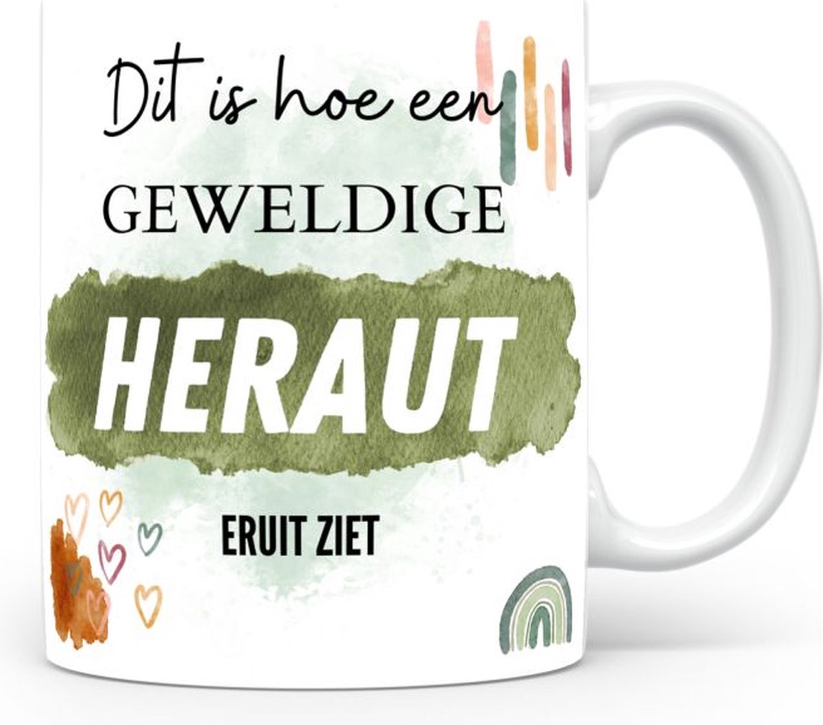 Mok bedrukken met beroep Heraut