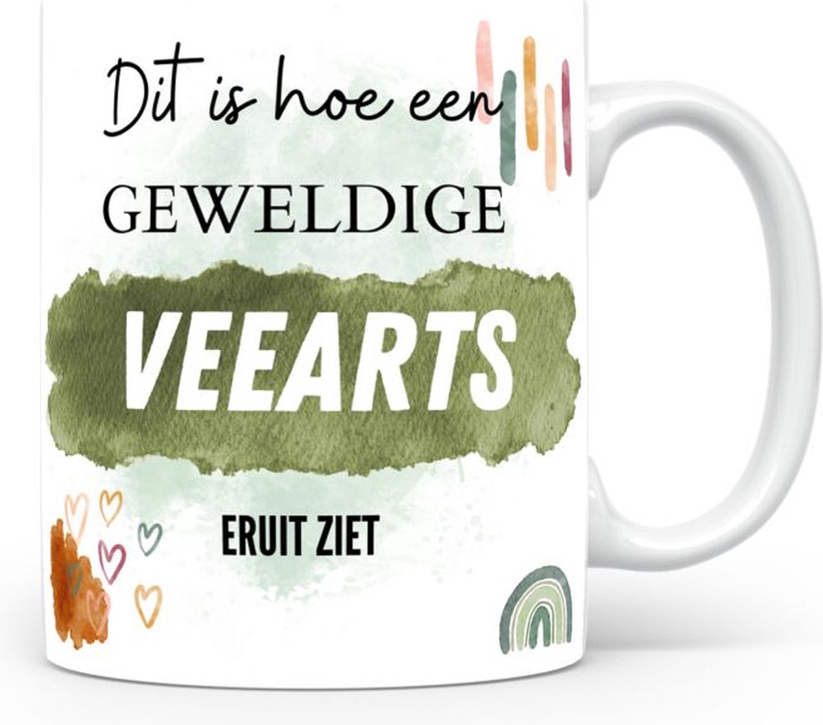 Mok bedrukken met beroep Veearts