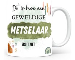 Mok bedrukken met beroep Metselaar