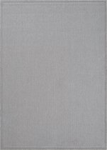 The Carpet Toulouse Tapis Intérieur Extérieur 120x120 Cm Rond Anthracite - Résistant Intempéries