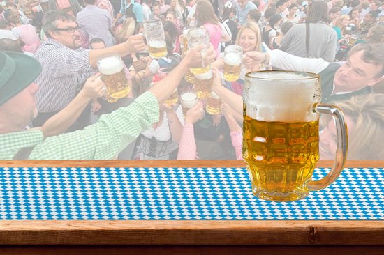 Wiesn Fieber tafelloper 6m
