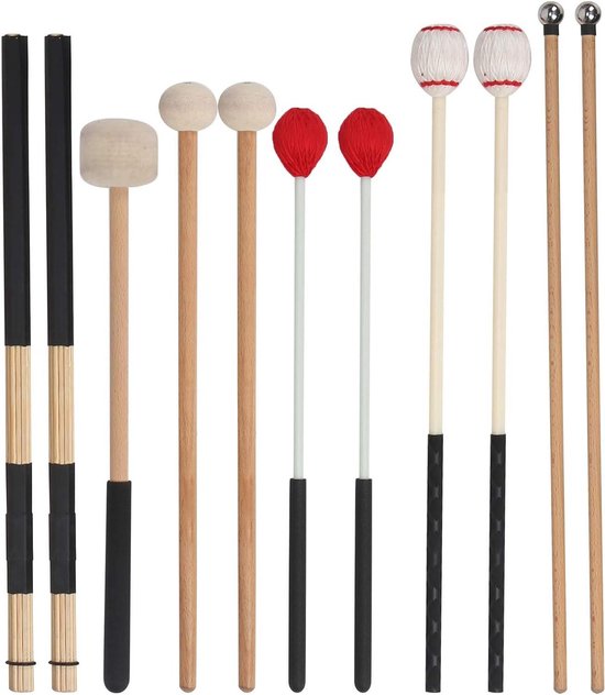 4 Stuks Drum Mute Drum Demper Siliconen Drumstick Stille Praktijk Tips Percussie Accessoire Dempen Vervanging Muziekinstrumenten Accessoire (Oranje en Grijs