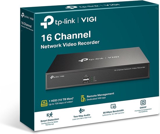 TP-Link VIGI NVR1016H van TP-Link — afbeelding 2