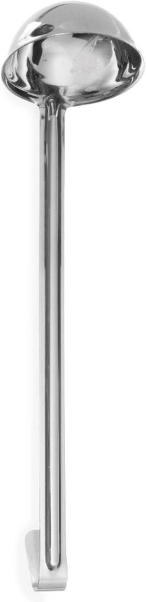 HENDI Naadloze opscheplepel – roestvrij staal – vaatwasserbestendig – 0,17L – ⌀90x390 mm