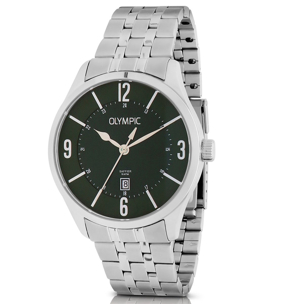 Olympic Jurgen OL72HSS395 - Herenhorloge - Ø 42 MM