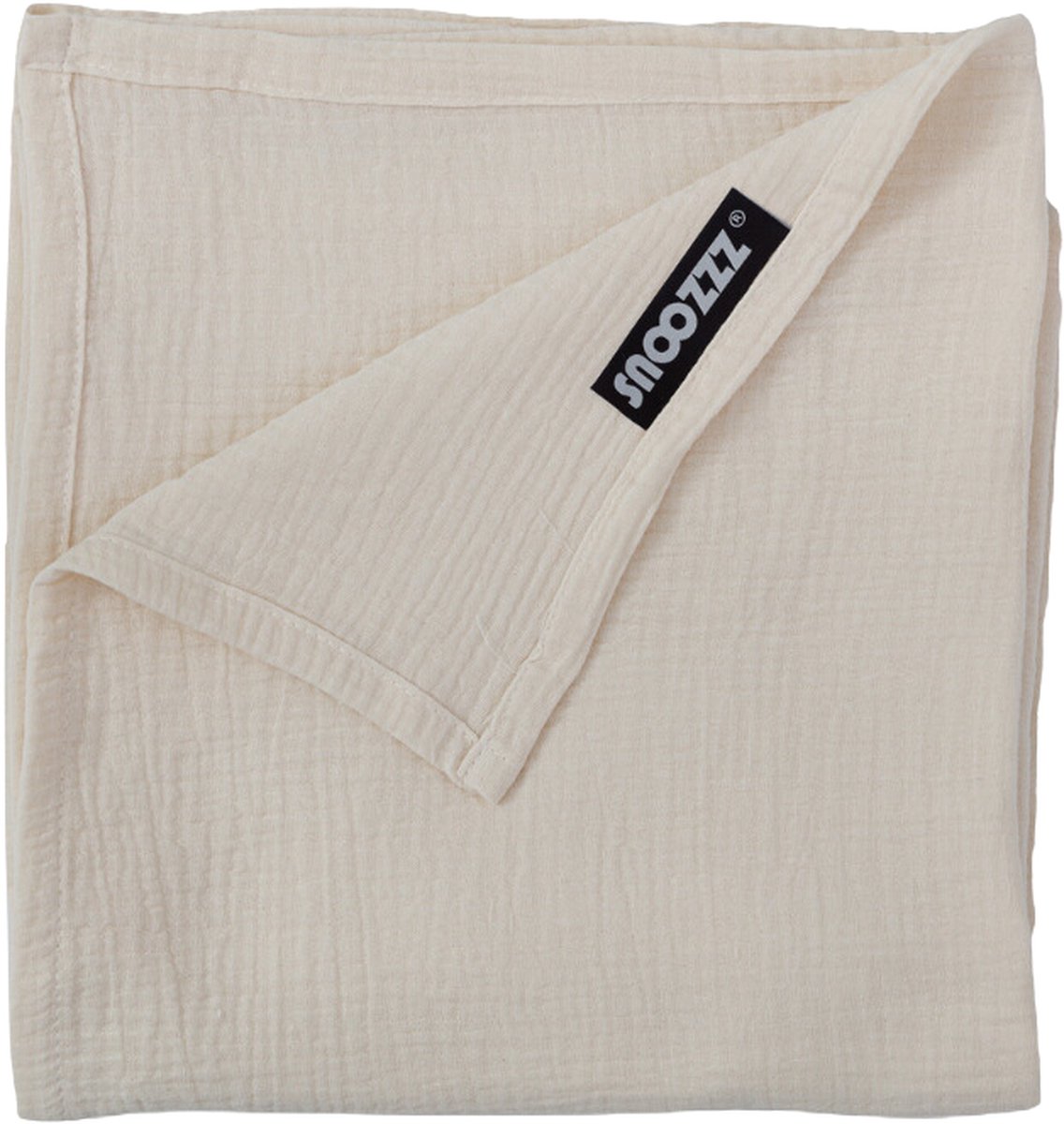 Goedkoopste Snoozzz Hydrofiel doek XL Swaddle - de beste kwaliteit zachte Hydrofiel - 100 katoen - 120 x 120 cm - Champagne