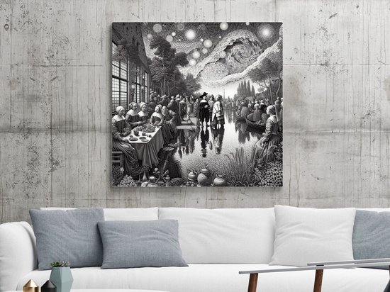 Kunstprint | Wanddecoratie | Forex | 80 × 80 cm