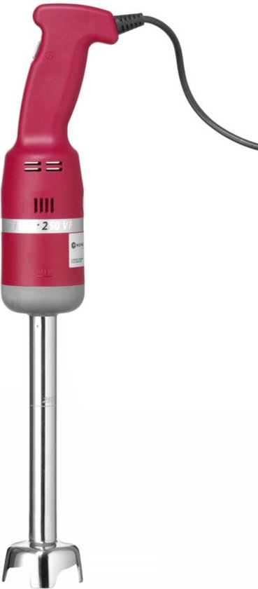 HENDI Draadloze staafmixer – slimme drukfunctie – traploze snelheidsaanpassing – oplaadbaar – 390 mm