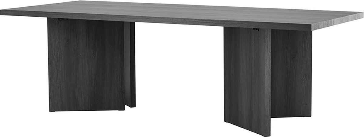 Bassholmen eetkamertafel 100x240 cm zwart.