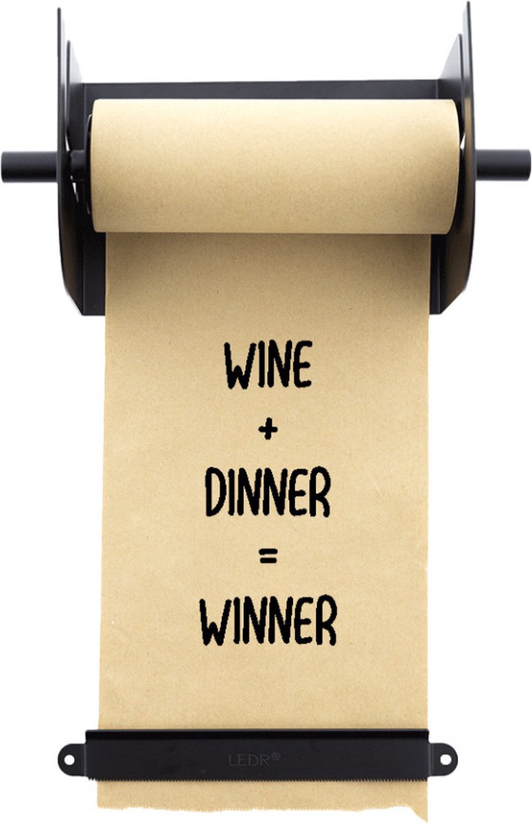 LEDR Kraft Paper Roller M - Black