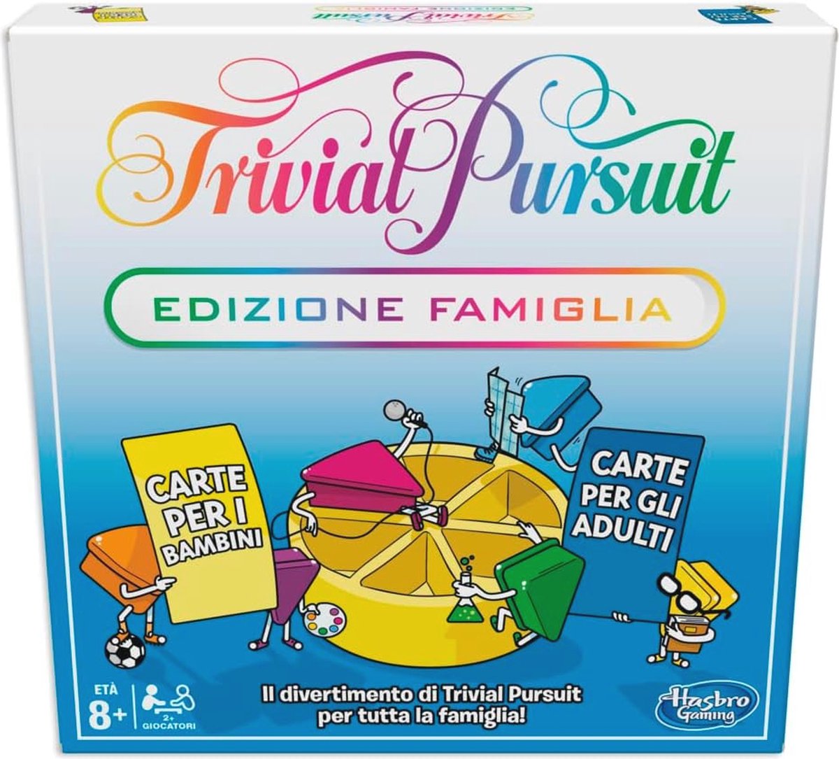 Gezinsvriendelijke Trivial Pursuit Spel - Leuk en Educatief voor het Hele Gezin