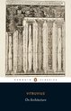 Een gravure van vijf klassieke zuilen uit Vitruvius' 'On Architecture'.