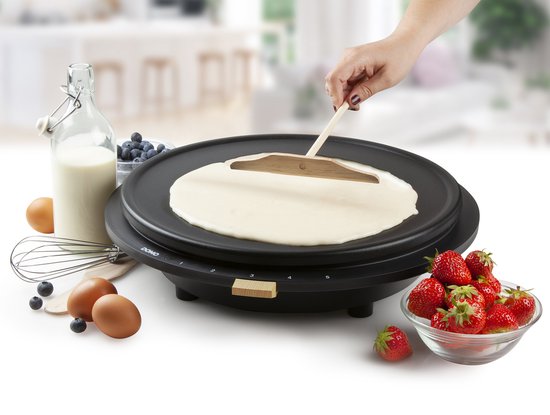 DOMO DO9227P Pannenkoekenmaker - 2 soorten platen - 1 grote of 5 kleine pannenkoeken - 1500W — afbeelding 3