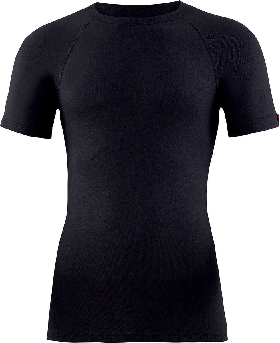BlackSpade Unisex Shirt Korte Mouw Zwart-M