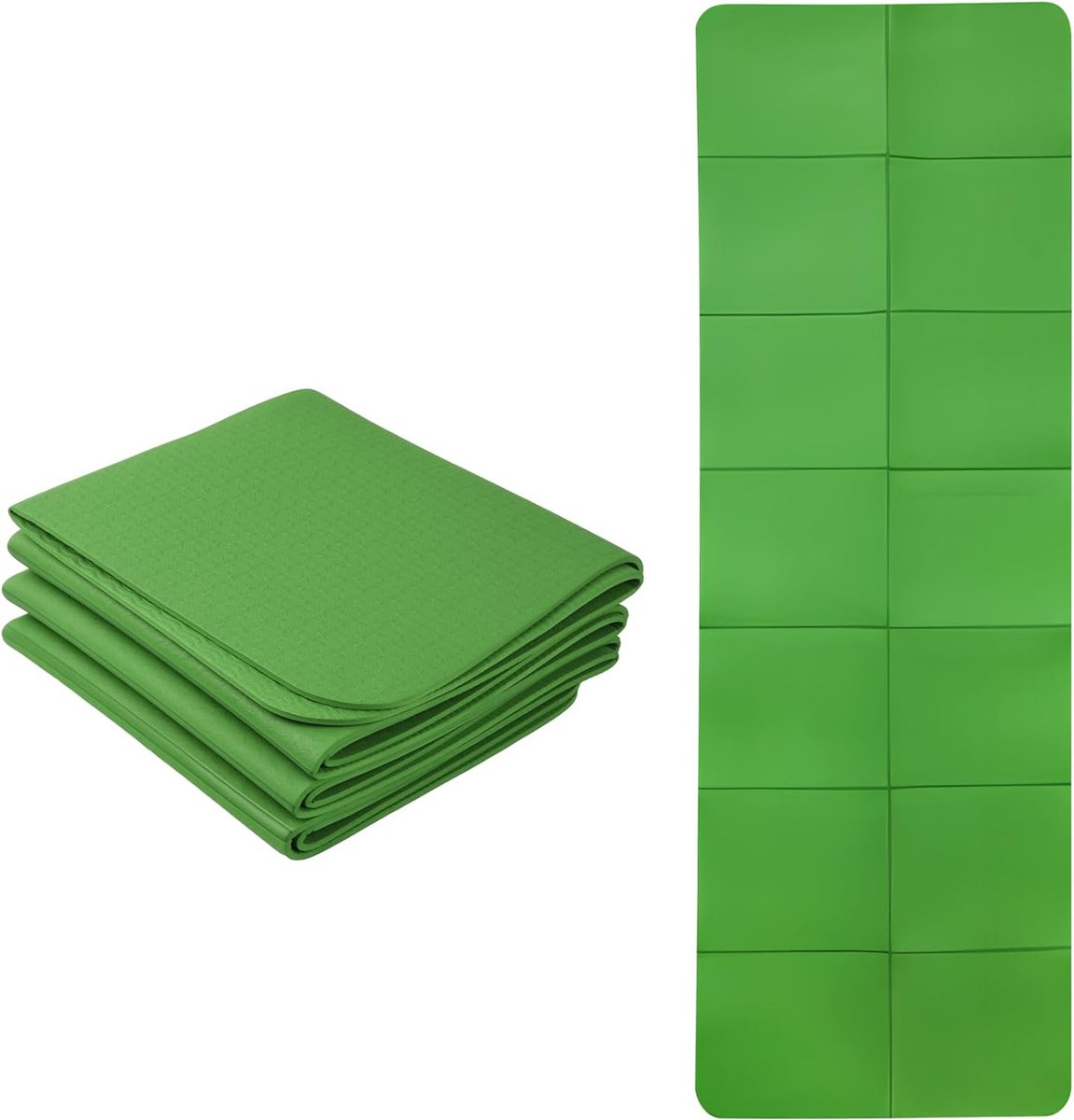 Opvouwbare en Draagbare Fitnessmat voor Yoga en Pilates met Antislip Laag