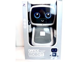 Robot met muziek - interactief speelgoed - lichtjes voor kinderen - levendige bewegingen - vrolijke muziek - stimuleert creativiteit - leuk voor feestjes - perfect cadeau - educatief en plezierig - speeltijd voor kinderen