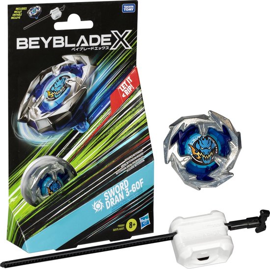 Beyblade X Sword Dran 3-60F Starter Pack vaardigheids-/actief spel