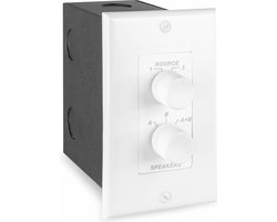 Input en luidspreker schakelaar - Power Dynamics PDWS3 - Voor 2 speakersets en twee versterkers