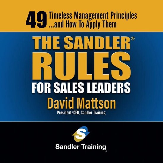 The Sandler Rules - cover