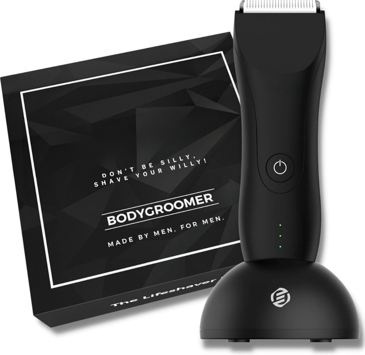 Equivera Bodygroomer Mannen - Trimmer Heren - Body Trimmer Mannen - Veilig Scheren - Scheerapparaat - Schaamhaar Trimmer Mannen - Trimmer Mannen Schaamstreek