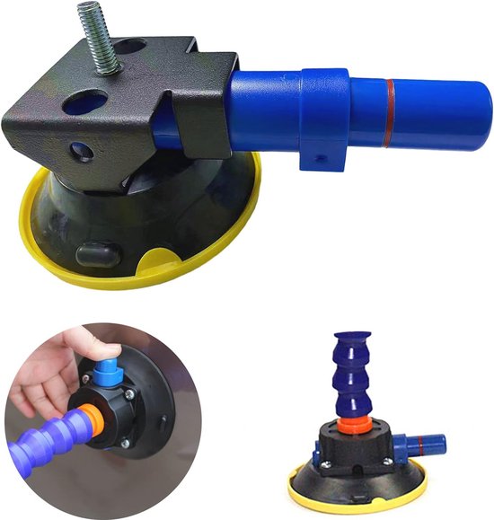 CYGOODS 90 stuks/reparatieset voor ongelakte deuken voor carrosserie, glijtab, trekhaak, gereedschapshamer, roestvrijstalen stift, plakband voor carrosserie
