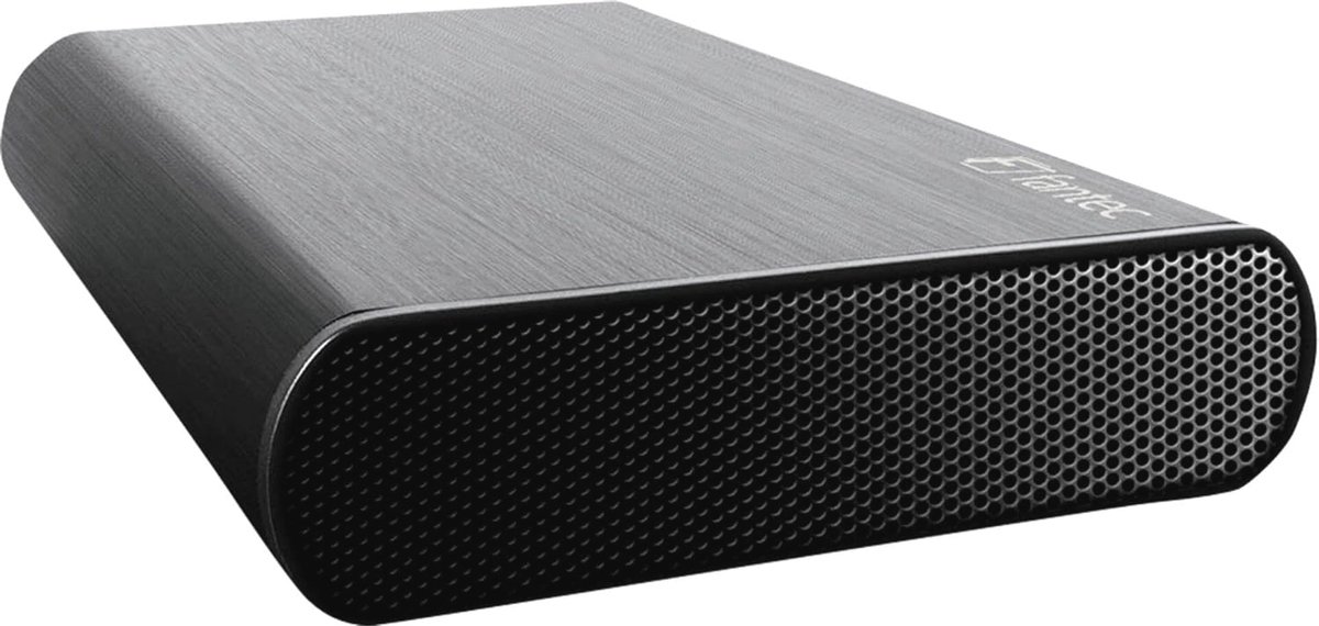 Goedkoopste Externe Behuizing voor 3,5 inch SATA Harde Schijven - 2 TB Aluminium Zwart