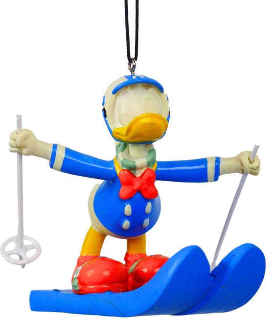 Disney - 3D Ornament Donald Ski 8,5x9x8 cm kerstornament