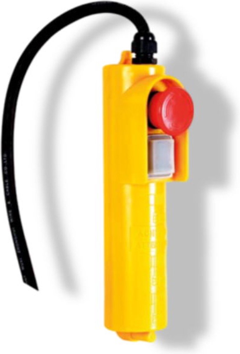 Toolland Toolland - afstandsbediening voor elektrische takel - geel - kunststof