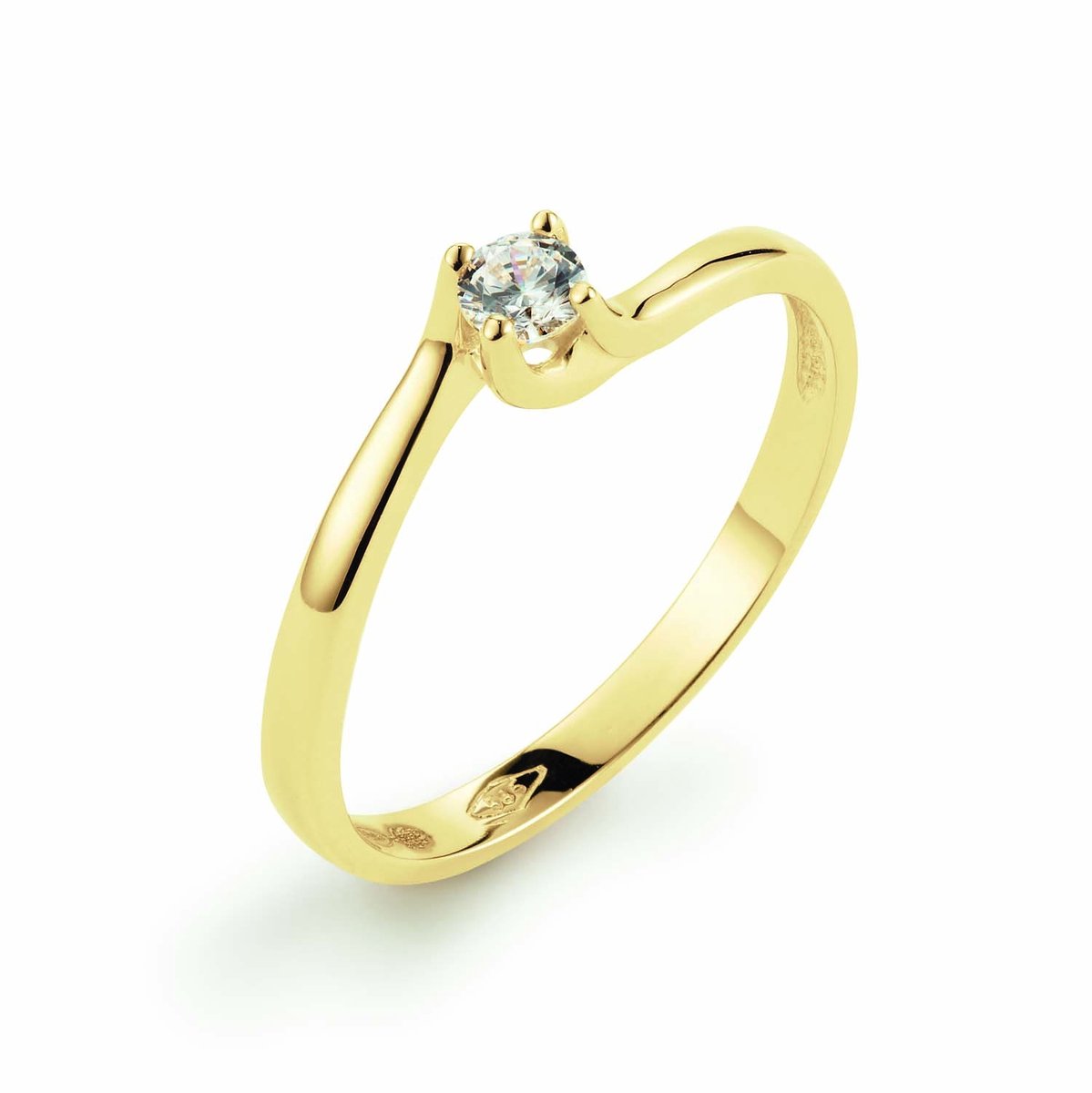 Glow 214.103754 Dames Ring - Minimalistische ring