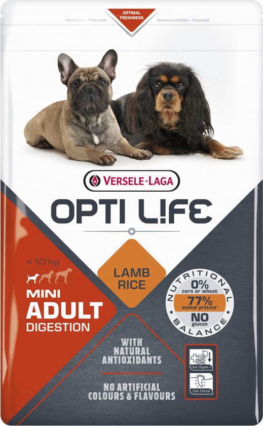 Opti Life Adult Digestion Mini 2,5 kg