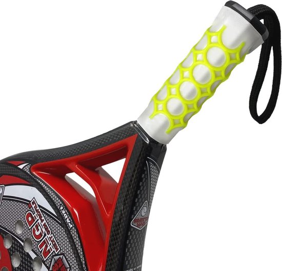 Guangcailun 2 Pièces Poignée De Raquette De Tennis Poignée Anneau Élastique Surgrip Fix Kit Anti-Slip Grip Tape Protector Wraps Sports Universels, Le Noir