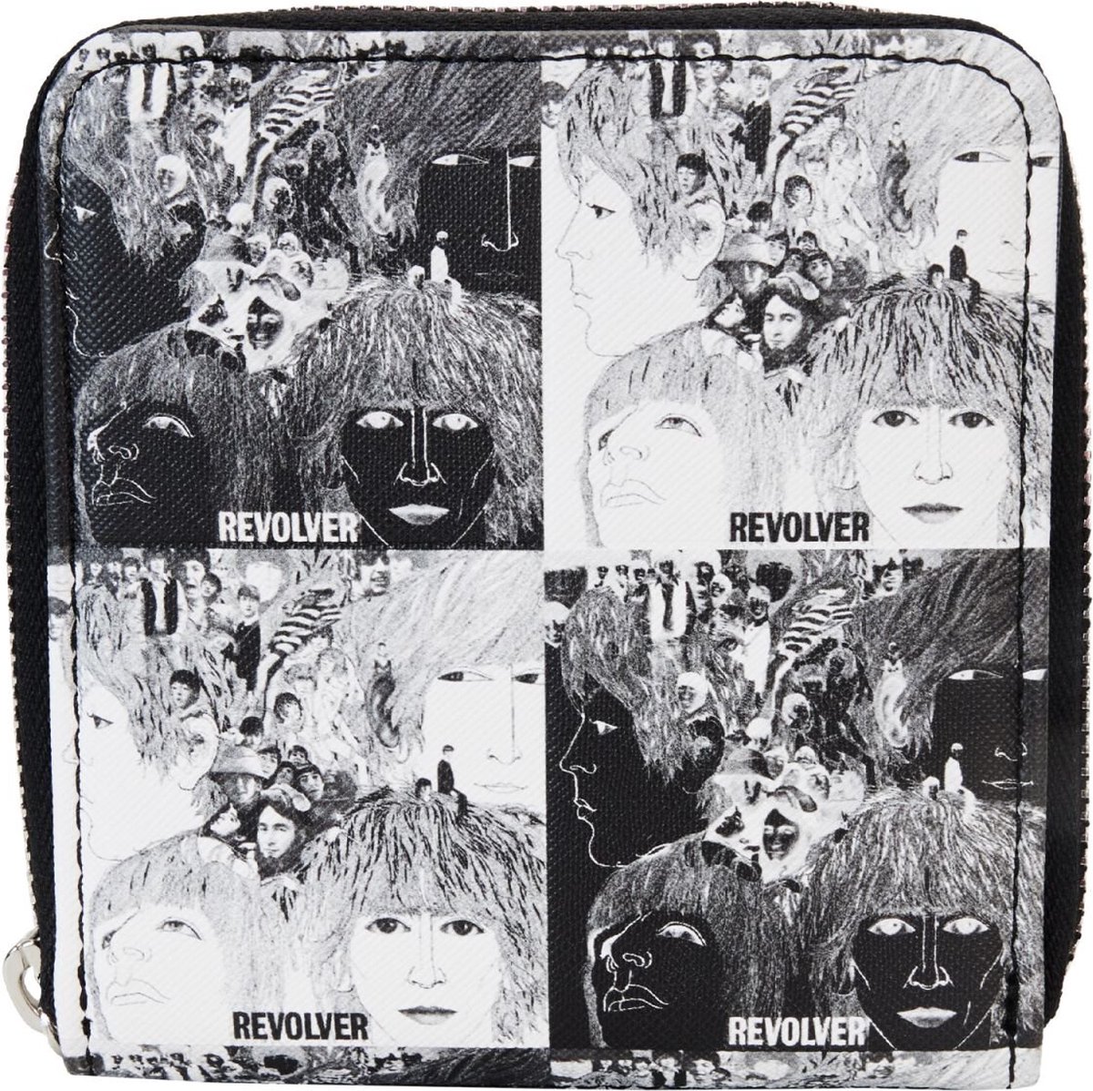 Beatles, The Loungefly - Revolver Album Portemonnee zwart-wit