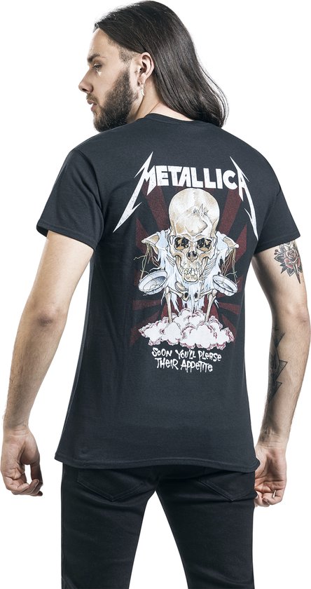 Tshirt Homme Metallica -M- Doris Noir