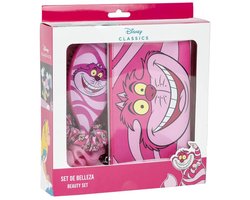 Alice in Wonderland Cheshire Cat Beautycase Meisje Toilettas Meisjes Haarborstel Scrunchies