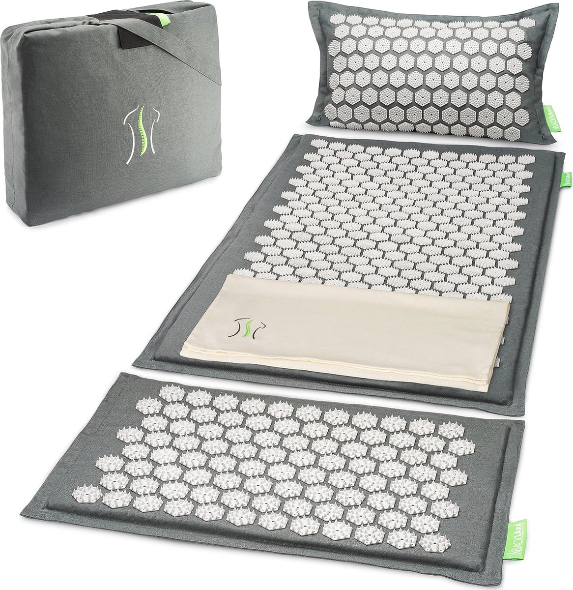 Goedkoopste Acupressuurmat XL - Effectieve Massage en Ontspanning voor Nek en Schouders