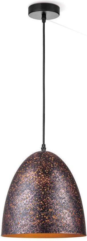 Uitbarsten Herhaal Scarp Home Sweet Home - Industriële Hanglamp Rusty - hanglamp gemaakt van Metaal  - Roest -... | bol.com