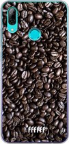 Huawei P Smart (2019) Hoesje Transparant TPU Case - Dark Roast #ffffff