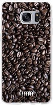 Samsung Galaxy S7 Edge Hoesje Transparant TPU Case - Dark Roast #ffffff