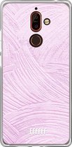 Nokia 7 Plus Hoesje Transparant TPU Case - Pink Slink #ffffff