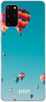 Samsung Galaxy S20+ Hoesje Transparant TPU Case - Air Balloons #ffffff