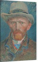 Zelfportret, Vincent van Gogh - Foto op Canvas - 100 x 150 cm