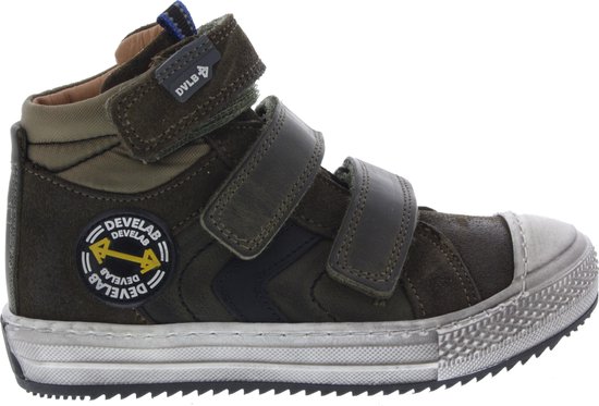 Jongens Enkelboot Develab 41635-553 Kaki Suede Khaki - Maat 26 | bol.com