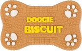 Duvo+ Vinyl food doggie biscuit Bruin 12x7,5x3,5cm