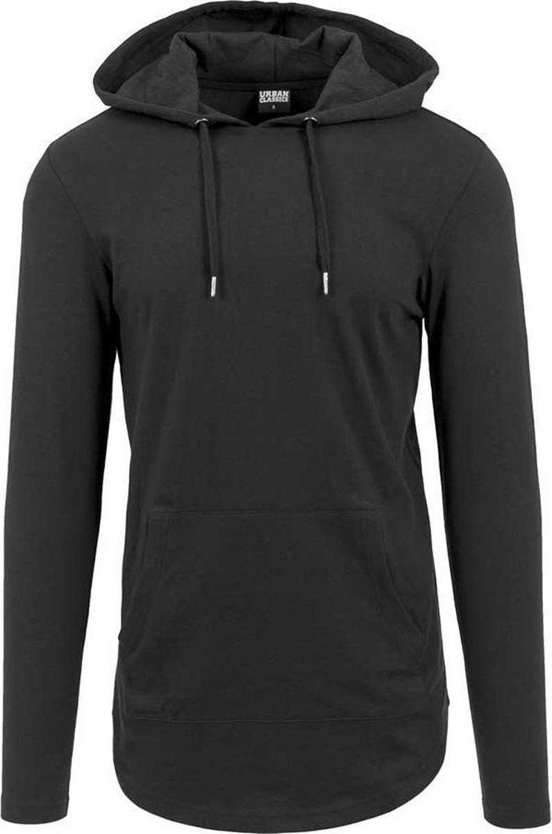 Urban Classics Jersey Hoodie/trui 2XL Zwart